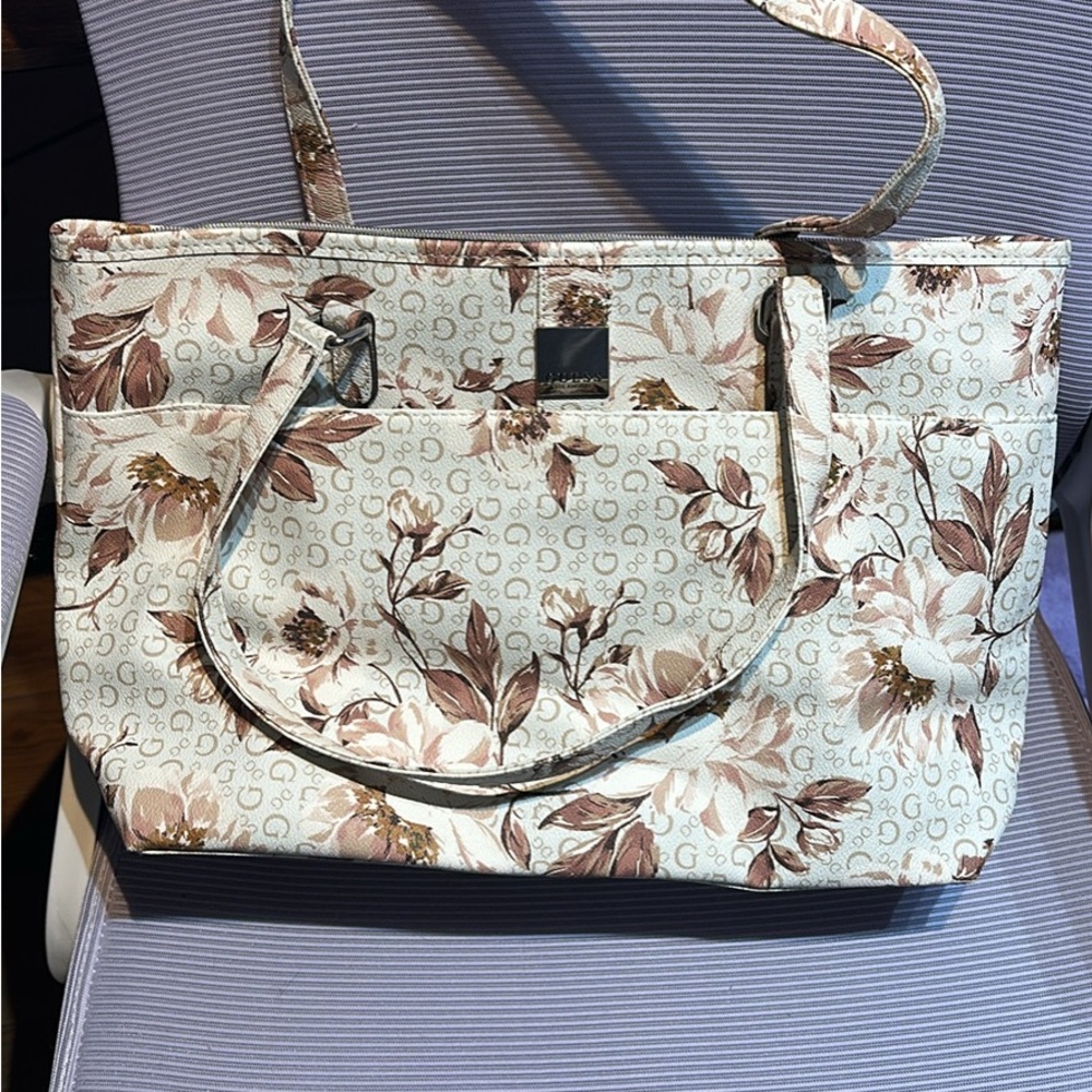 Guess Floral Women's Tote Bag